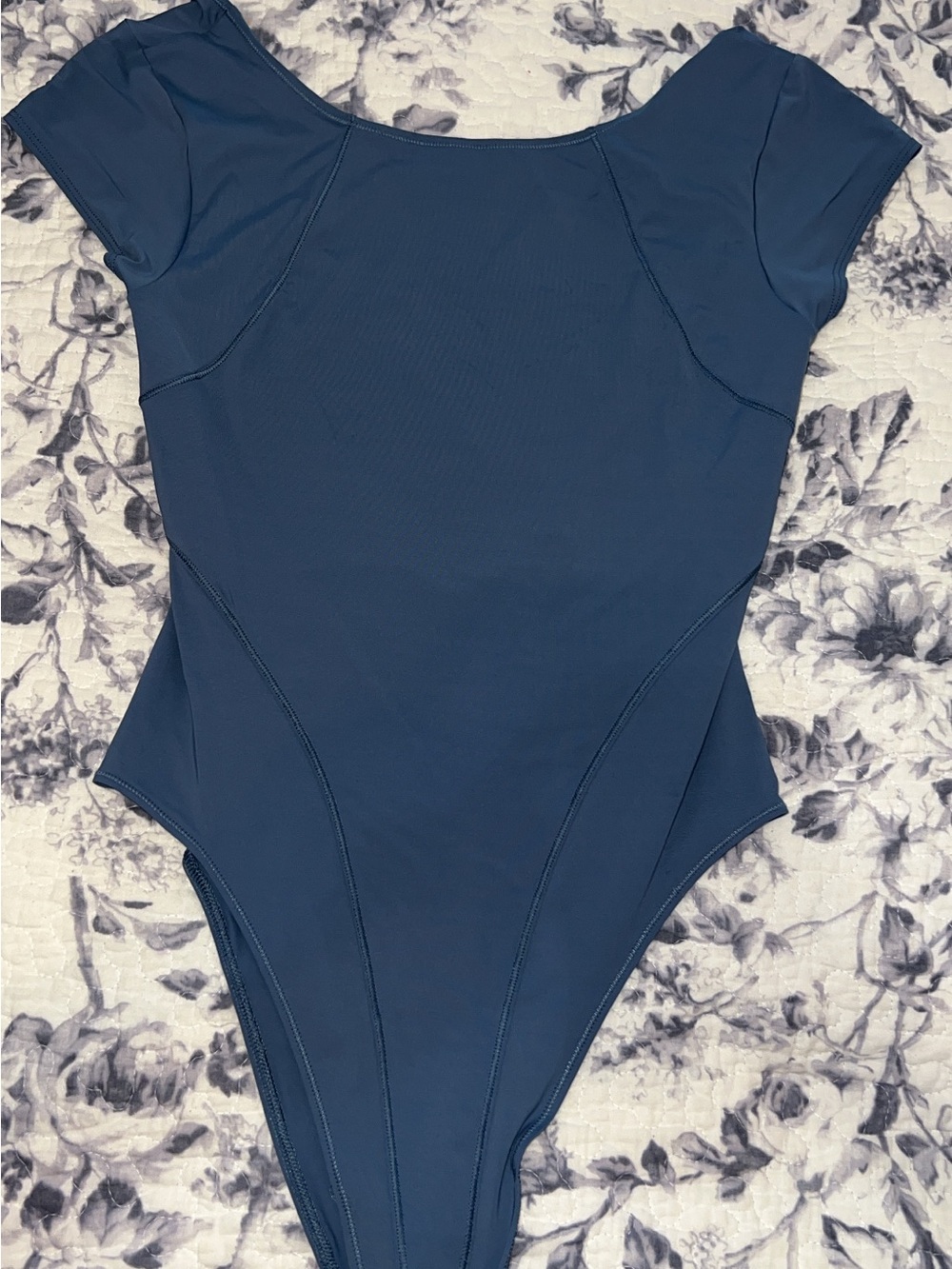 Gymshark Women’s Blue Short Sleeve One-Piece